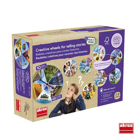 Joc educativ pentru dezvoltarea imaginatiei si vocabularului Rulete creative cu povesti - imagine 7